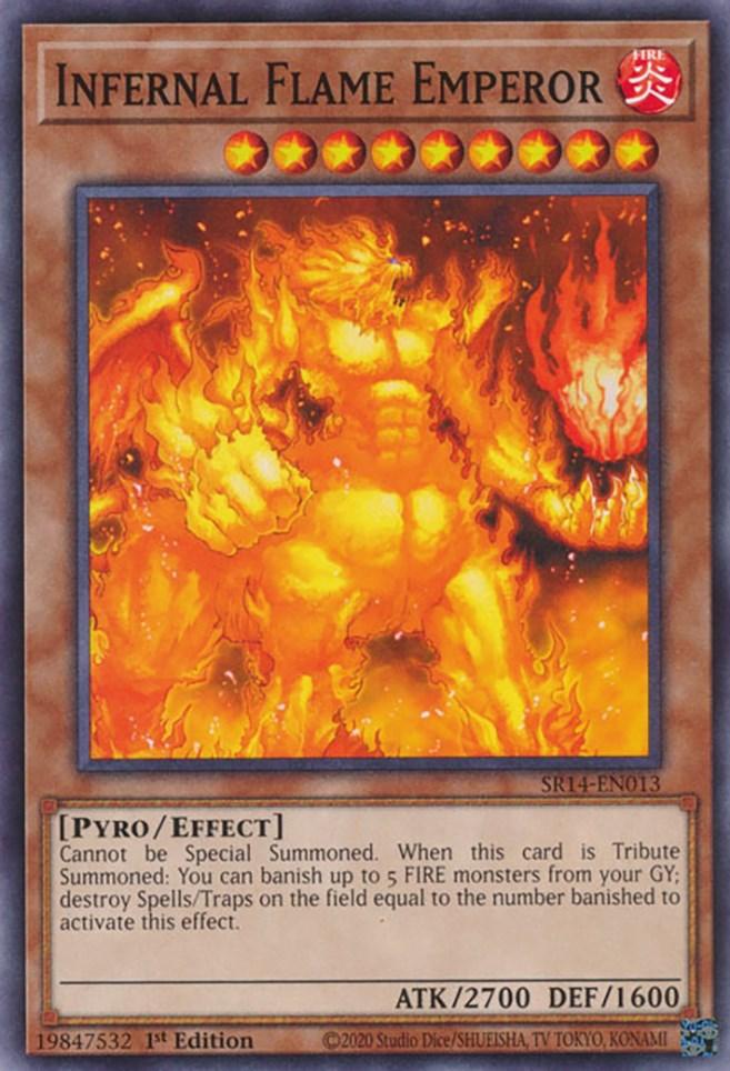Infernal Flame Emperor [SR14-EN013] Common (ONLINE ORDER ONLY)