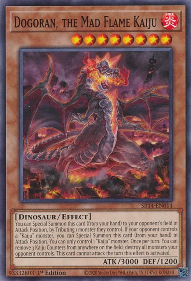 Dogoran, the Mad Flame Kaiju [SR14-EN014] Common (ONLINE ORDER ONLY)