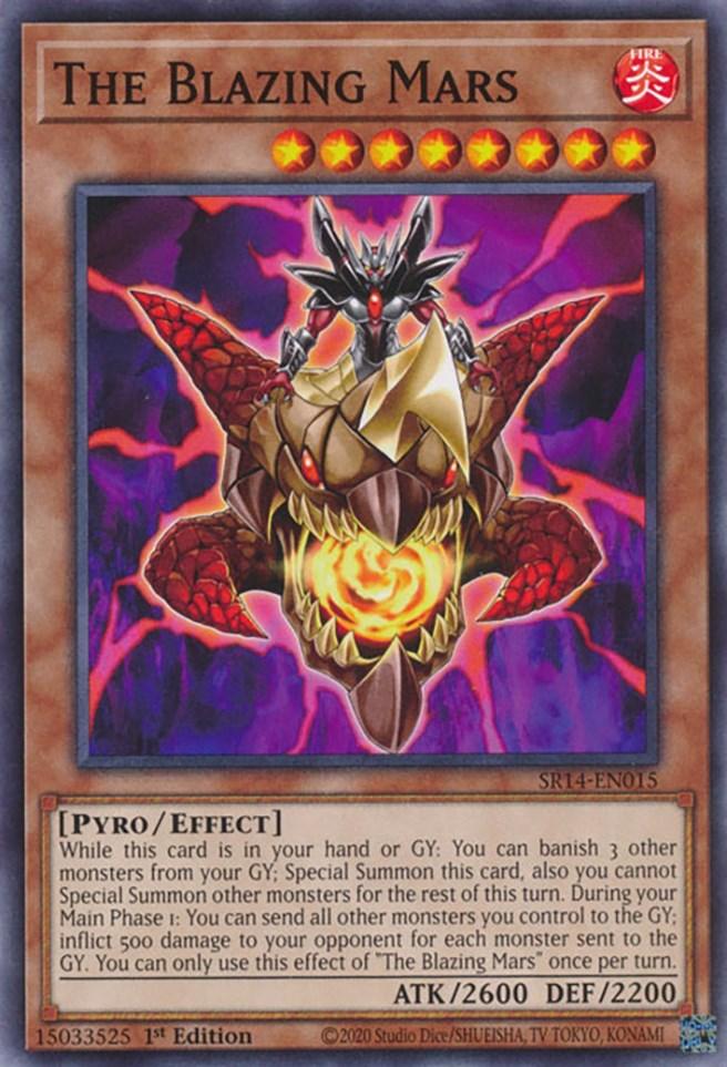 The Blazing Mars [SR14-EN015] Common (ONLINE ORDER ONLY)