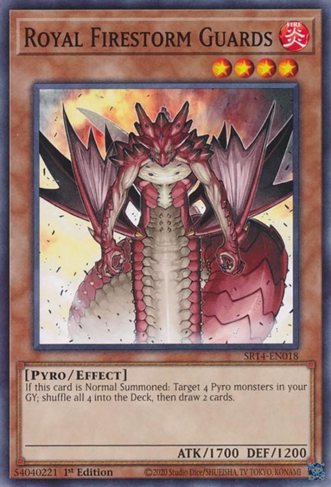 Royal Firestorm Guards [SR14-EN018] Common (ONLINE ORDER ONLY)