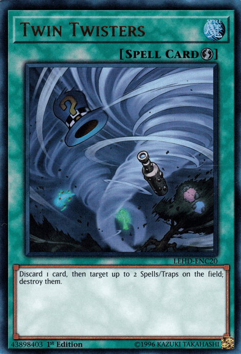 Twin Twisters [LEHD-ENC20] Ultra Rare (ONLINE ORDER ONLY)