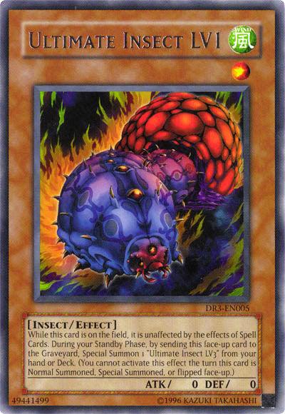 Ultimate Insect LV1 [DR3-EN005] Rare (ONLINE ORDER ONLY)