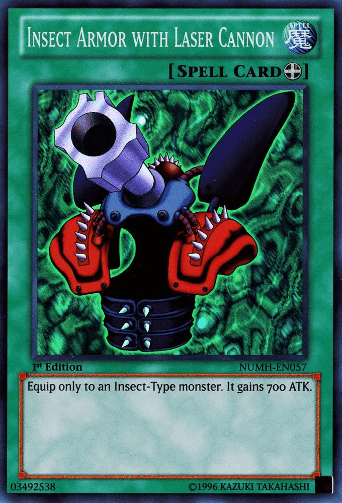 Insect Armor with Laser Cannon [NUMH-EN057] Super Rare (ONLINE ORDER ONLY)