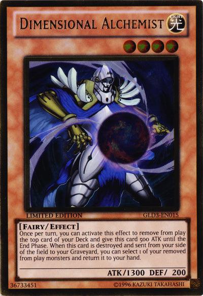Dimensional Alchemist [GLD3-EN015] Gold Rare (ONLINE ORDER ONLY)