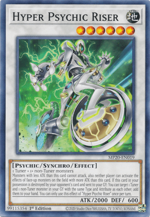 Hyper Psychic Riser [MP20-EN019] Common (ONLINE ORDER ONLY)