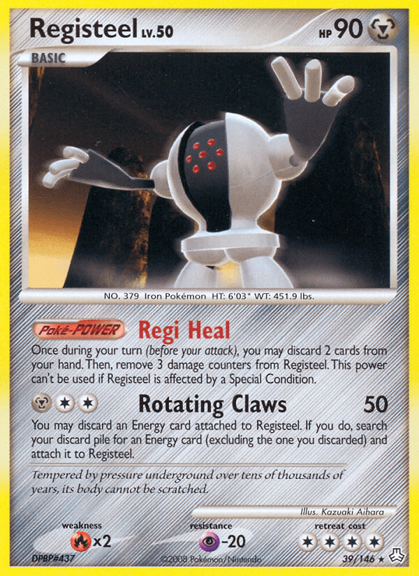 Registeel (39/146) [Diamond & Pearl: Legends Awakened] (Online Only)