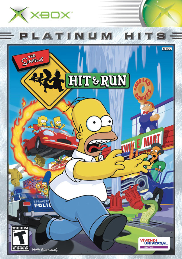 The Simpsons Hit & Run (Platinum Hits) (Xbox) (ONLINE ORDER ONLY)