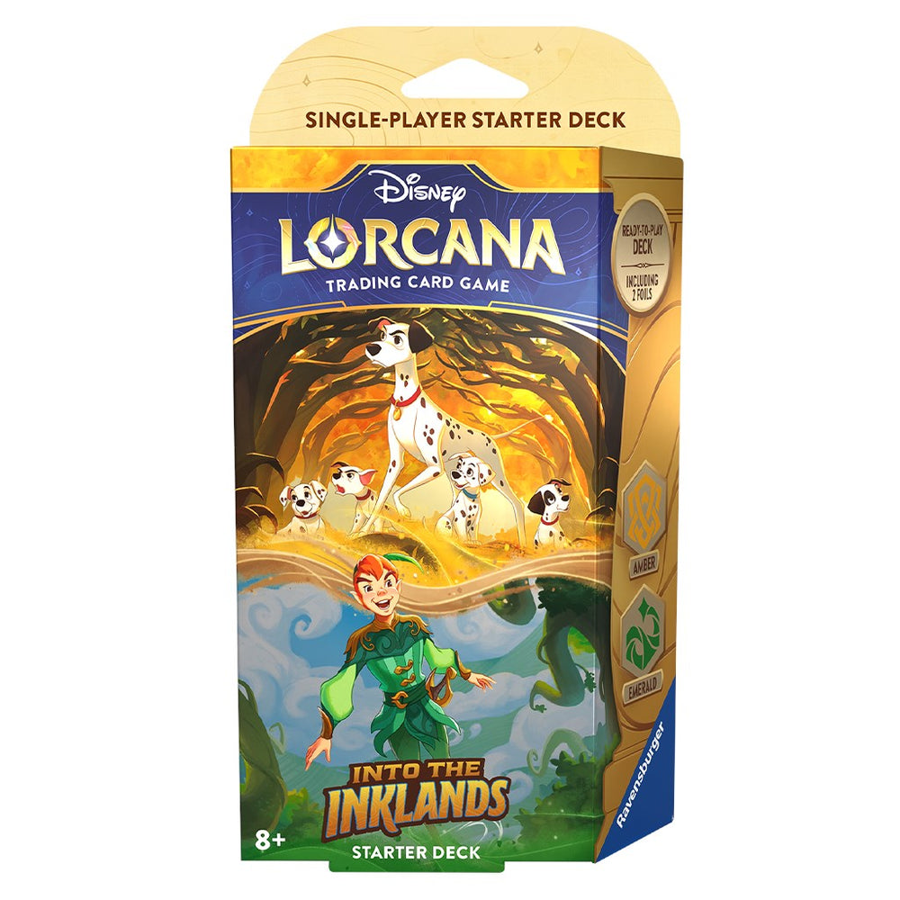 Into the Inklands - Starter Deck (Amber & Emerald) (Online Order Only)
