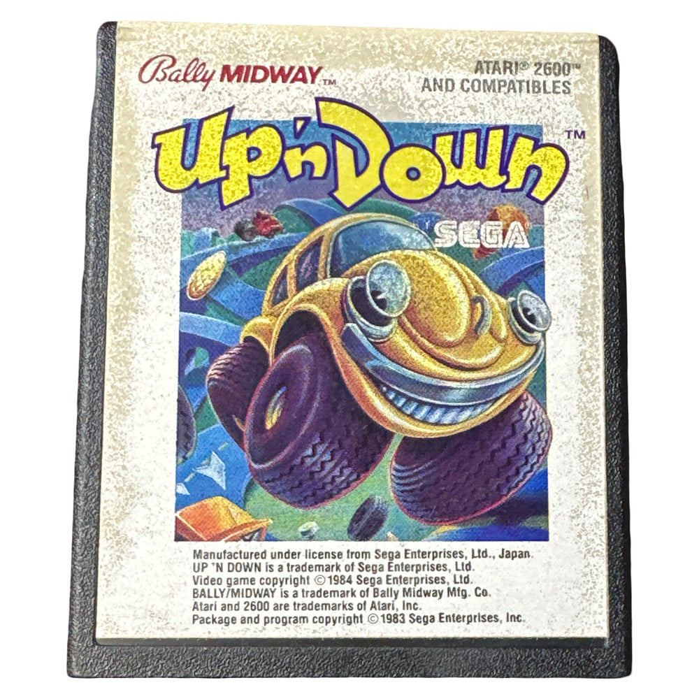 Up 'n Down - Atari 2600 (RARE) (ONLINE ORDER ONLY)