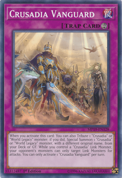 Crusadia Vanguard [MP19-EN128] Common (ONLINE ORDER ONLY)