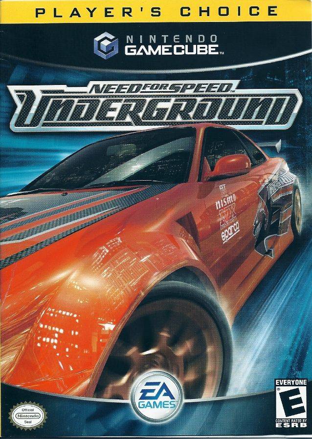 Need For Speed: Underground (Players Choice) (Gamecube) (Online Order Only)