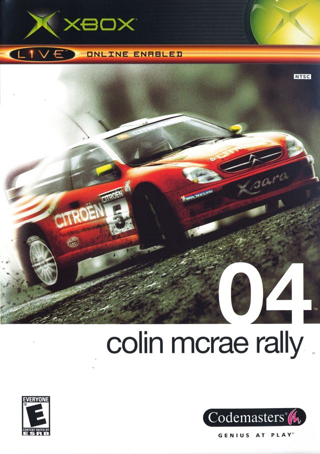 Colin McRae Rally 04 (Xbox) (ONLINE ORDER ONLY)
