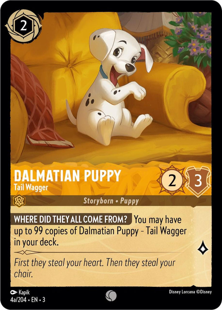 Dalmatian Puppy - Tail Wagger (4a) (4a/204) [Into the Inklands] (ONLINE ORDER ONLY)