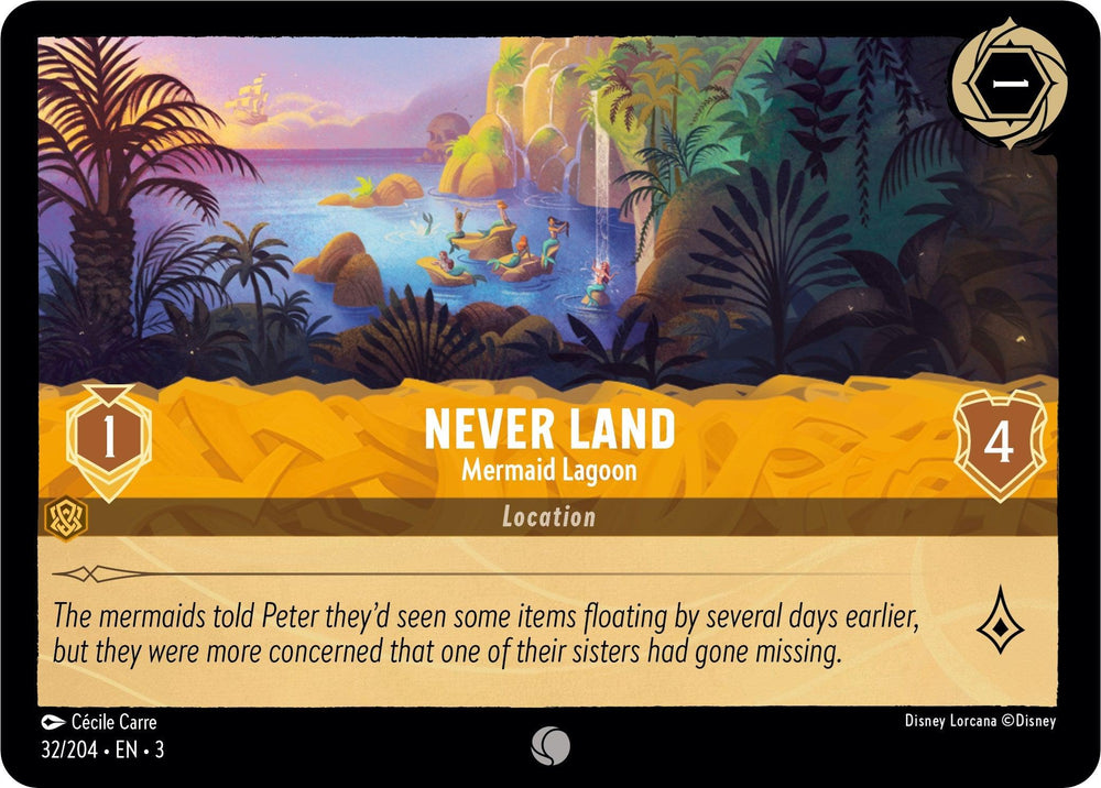 Never Land - Mermaid Lagoon (32/204) [Into the Inklands] (ONLINE ORDER ONLY)