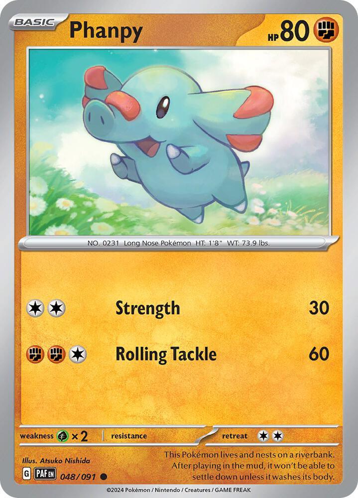 Phanpy (048/091) [Scarlet & Violet: Paldean Fates] (Online Only)