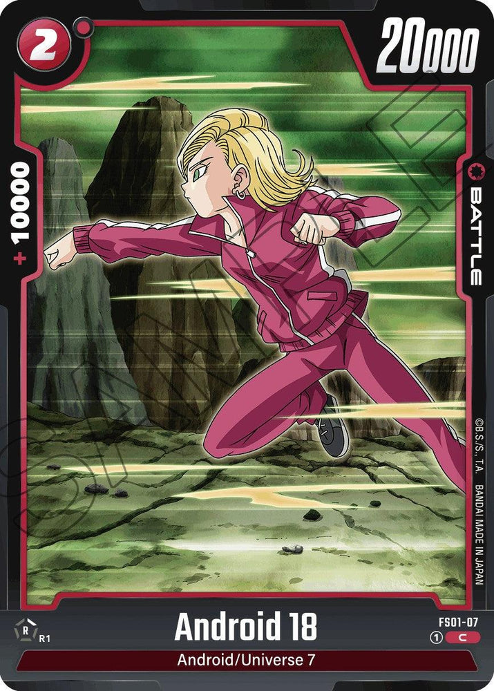 Android 18 [Starter Deck: Son Goku] (ONLINE ORDER ONLY)