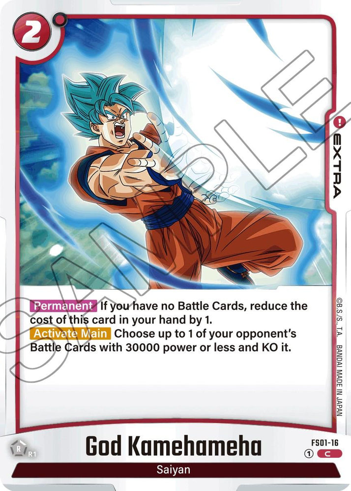 God Kamehameha [Starter Deck: Son Goku] (ONLINE ORDER ONLY)