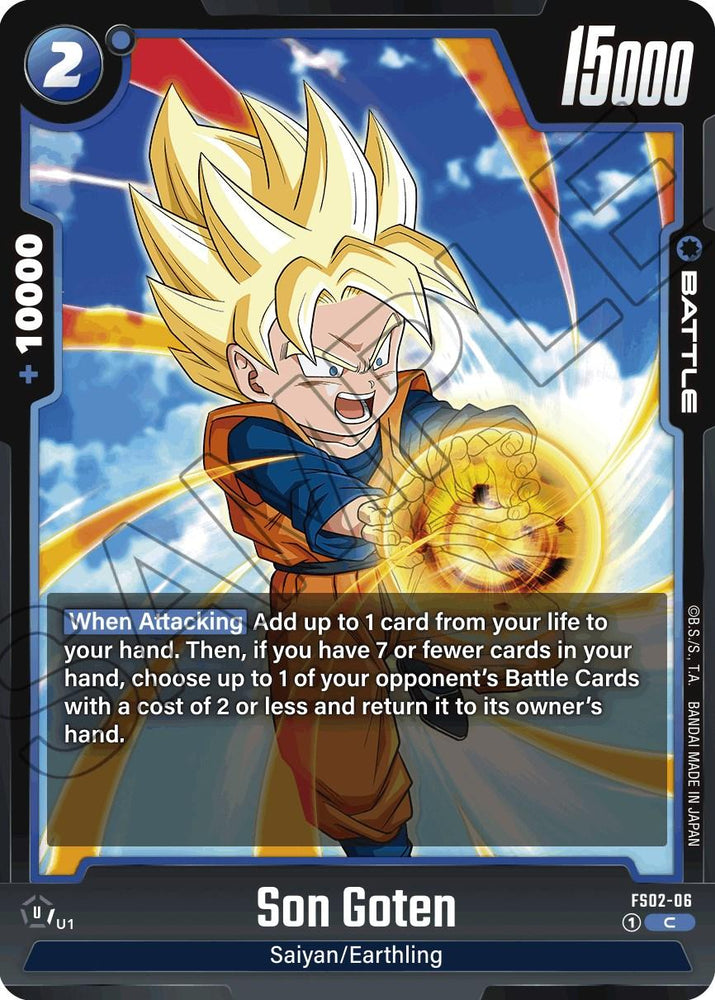 Son Goten (FS02-06) [Starter Deck: Vegeta] (ONLINE ORDER ONLY)