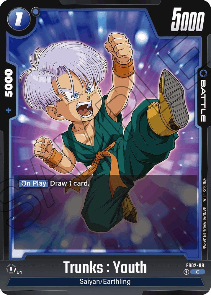 Trunks : Youth (FS02-08) [Starter Deck: Vegeta] (ONLINE ORDER ONLY)