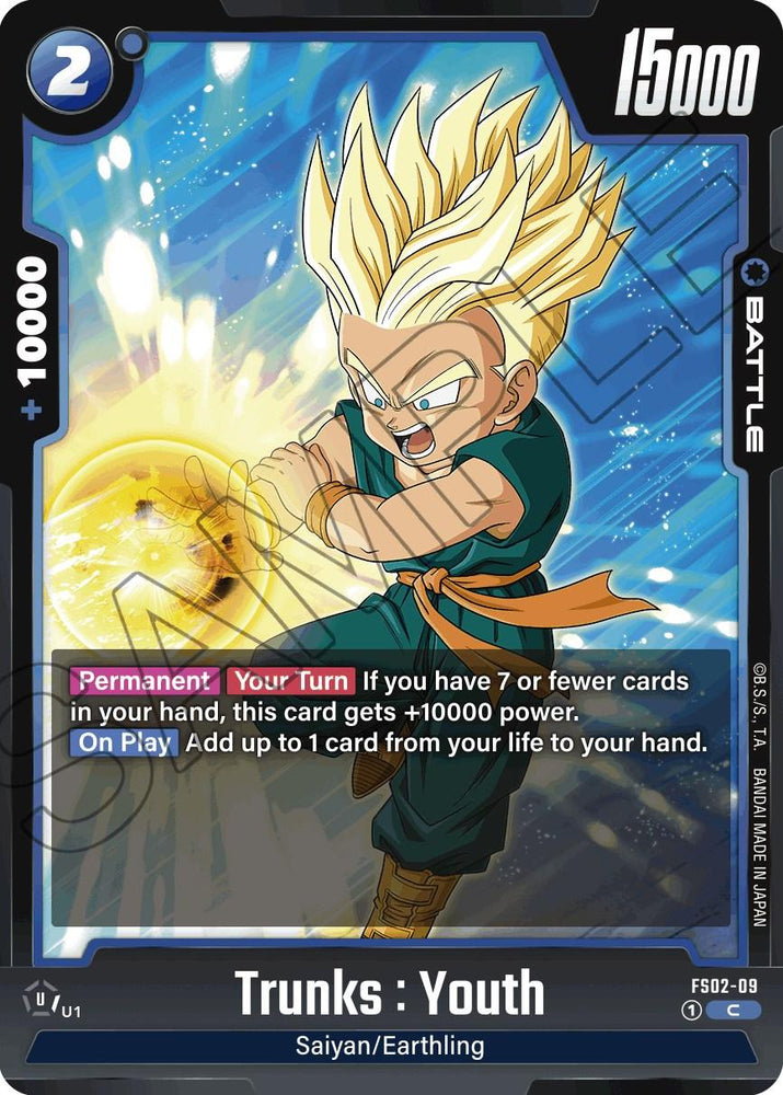 Trunks : Youth (FS02-09) [Starter Deck: Vegeta] (ONLINE ORDER ONLY)
