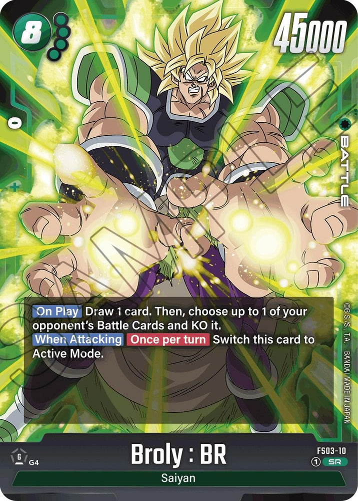Broly : BR [Starter Deck: Broly] (ONLINE ORDER ONLY)