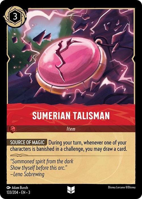 Sumerian Talisman (133/204) [Into the Inklands] (ONLINE ORDER ONLY)