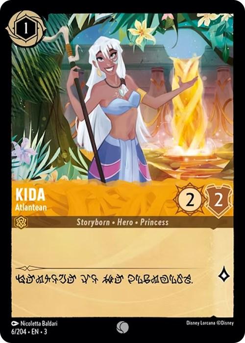 Kida - Atlantean (6/204) [Into the Inklands] (ONLINE ORDER ONLY)