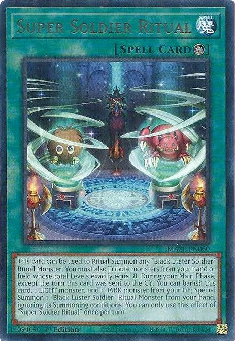 Super Soldier Ritual [MAZE-EN060] Rare (ONLINE ORDER ONLY)