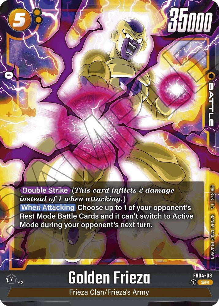 Golden Frieza [Starter Deck: Frieza] (ONLINE ORDER ONLY)