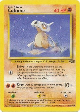 Cubone (50/64) [Jungle Unlimited] (Online Only)