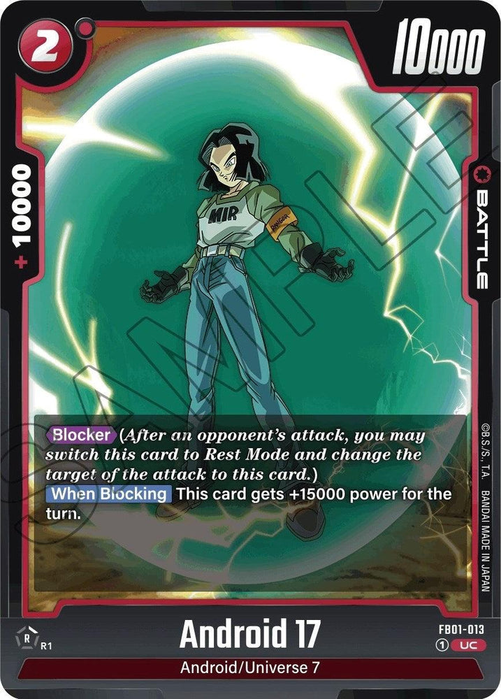 Android 17 (FB01-013) [Awakened Pulse] (ONLINE ORDER ONLY)