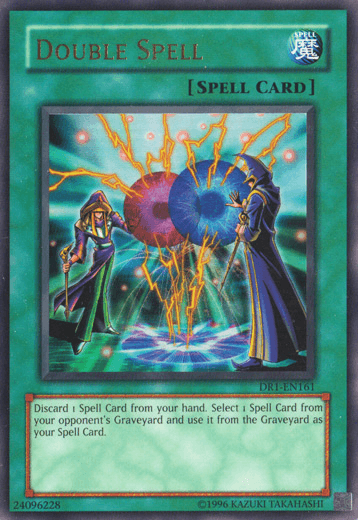 Double Spell [DR1-EN161] Ultra Rare (ONLINE ORDER ONLY)