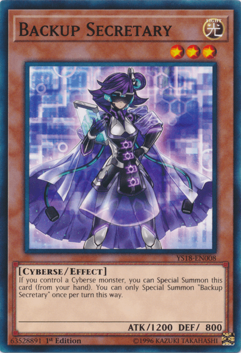 Backup Secretary [YS18-EN008] Common (ONLINE ORDER ONLY)