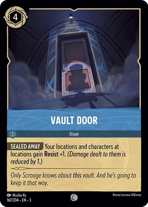 Vault Door (167/204) [Into the Inklands] (ONLINE ORDER ONLY)
