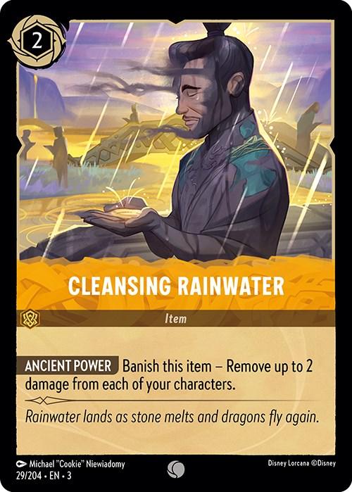 Cleansing Rainwater (29/204) [Into the Inklands] (ONLINE ORDER ONLY)