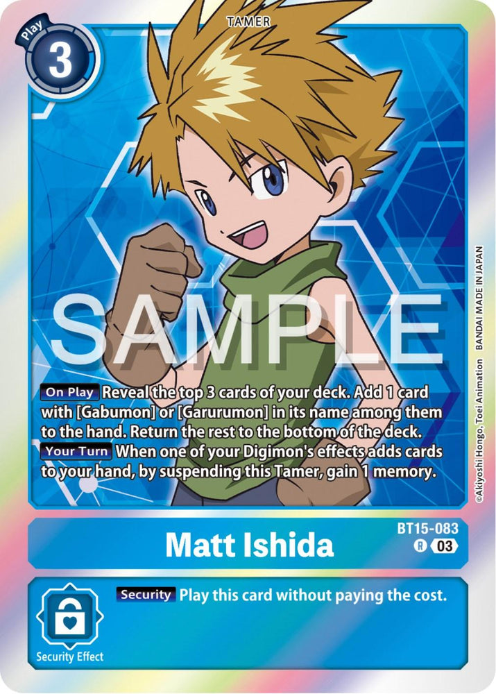 Matt Ishida [BT15-083] [Exceed Apocalypse] (ONLINE ORDER ONLY)