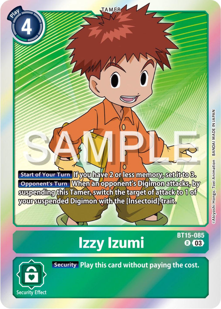 Izzy Izumi [BT15-085] [Exceed Apocalypse] (ONLINE ORDER ONLY)