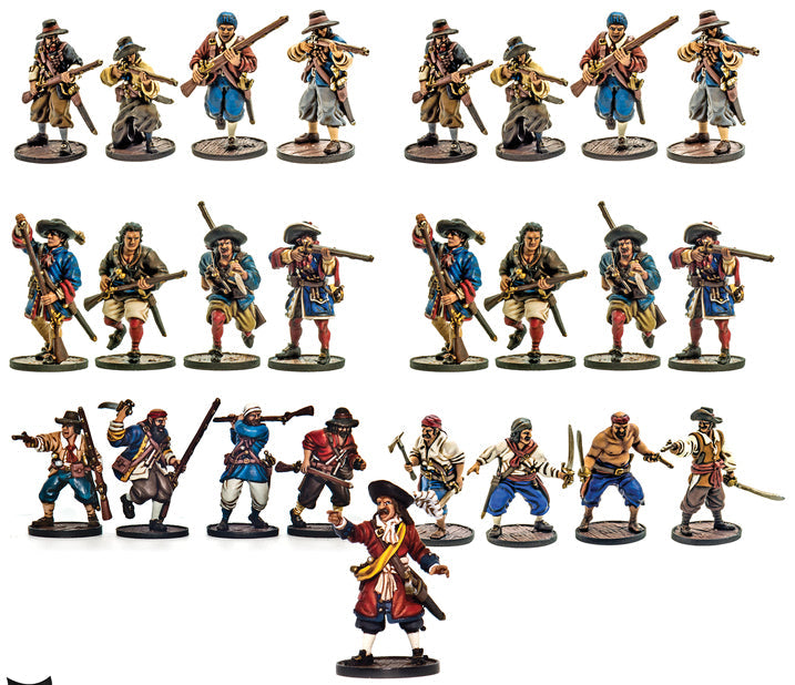 Blood & Plunder: Unaligned Nationality Set (ONLINE ORDER ONLY)