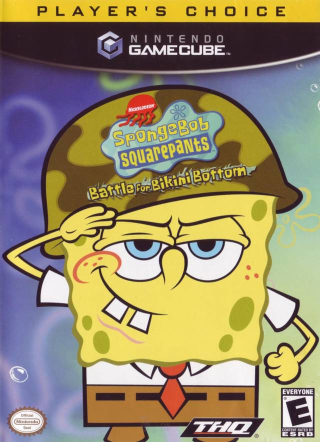 SpongeBob SquarePants Battle For Bikini Bottom (Player's Choice) (Gamecube) (Online Order Only)