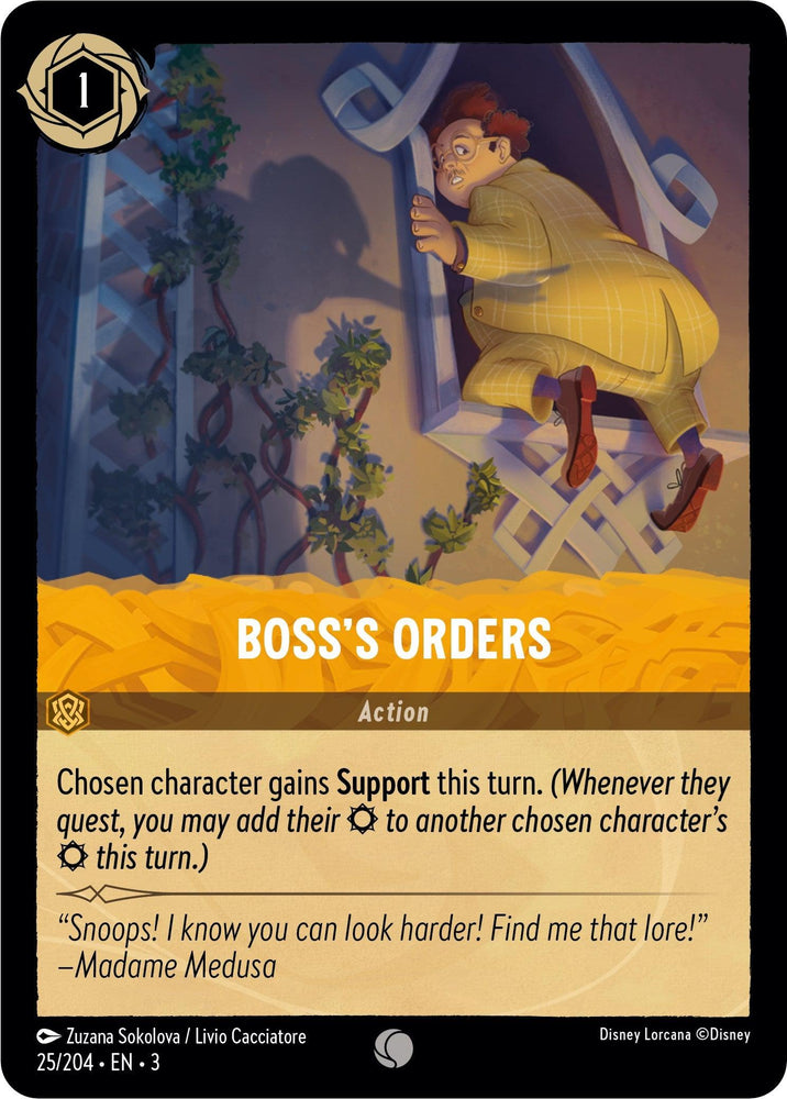 Boss's Orders (25/204) [Into the Inklands] (ONLINE ORDER ONLY)