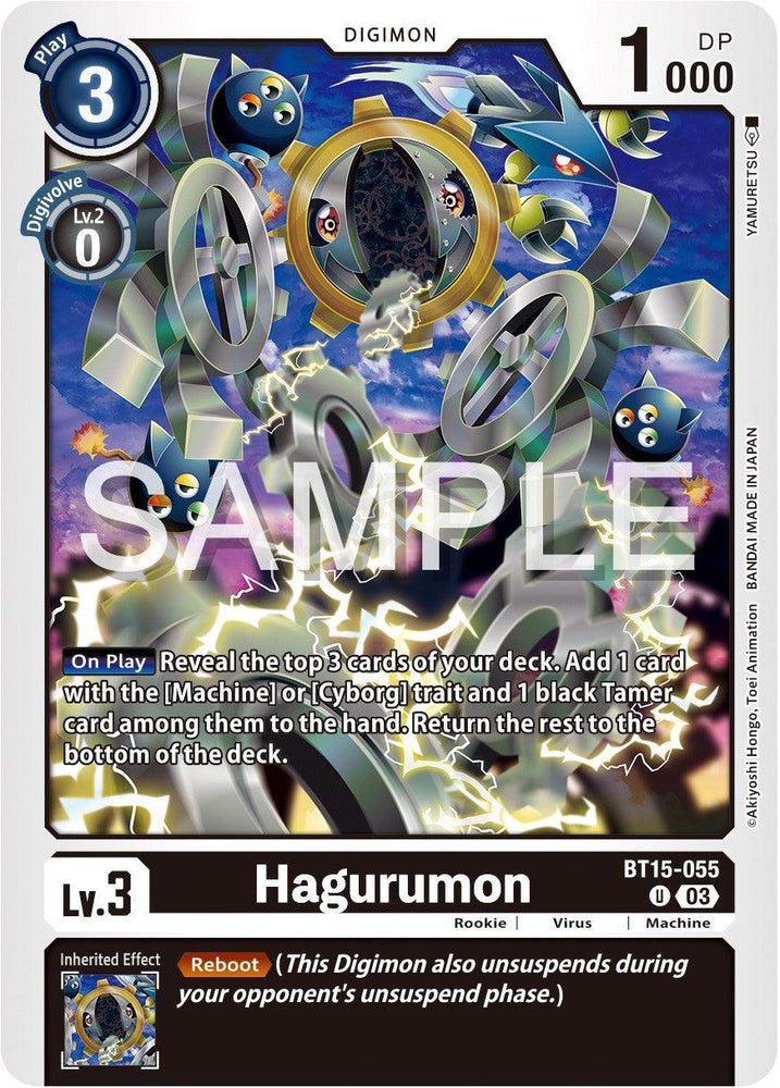 Hagurumon [BT15-055] [Exceed Apocalypse] (ONLINE ORDER ONLY)