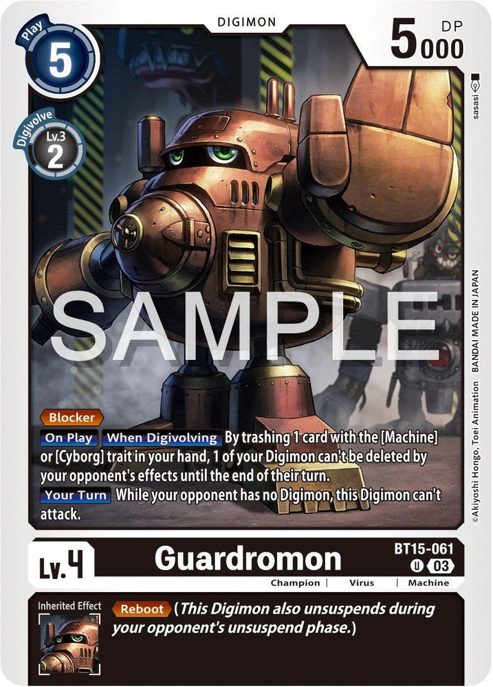 Guardromon [BT15-061] [Exceed Apocalypse] (ONLINE ORDER ONLY)