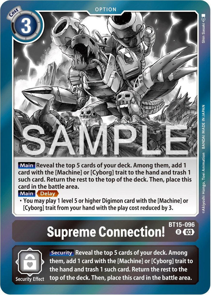 Supreme Connection! [BT15-096] [Exceed Apocalypse] (ONLINE ORDER ONLY)