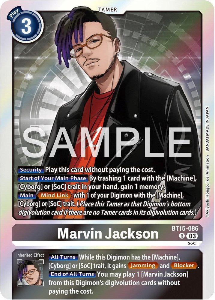 Marvin Jackson [BT15-086] [Exceed Apocalypse] (ONLINE ORDER ONLY)