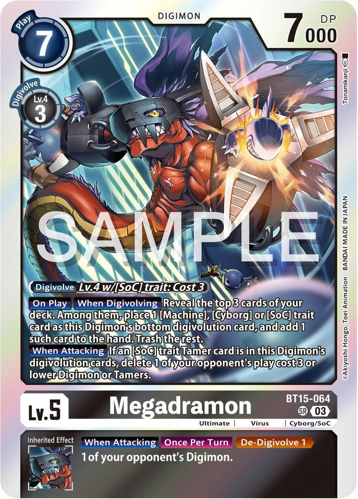 Megadramon [BT15-064] [Exceed Apocalypse] (ONLINE ORDER ONLY)