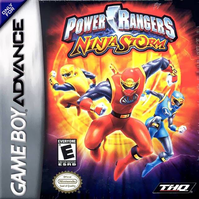 Power Rangers Ninja Storm (Gameboy Advance) (ONLINE ORDER ONLY)