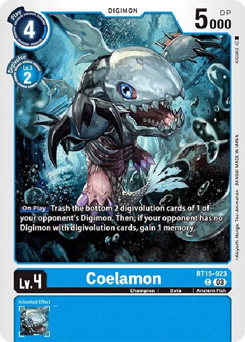 Coelamon [BT15-023] [Exceed Apocalypse] (ONLINE ORDER ONLY)