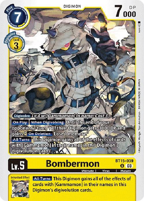 Bombermon [BT15-039] [Exceed Apocalypse] (ONLINE ORDER ONLY)