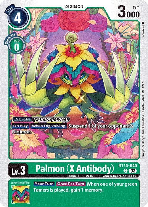 Palmon (X Antibody) [BT15-045] [Exceed Apocalypse] (ONLINE ORDER ONLY)