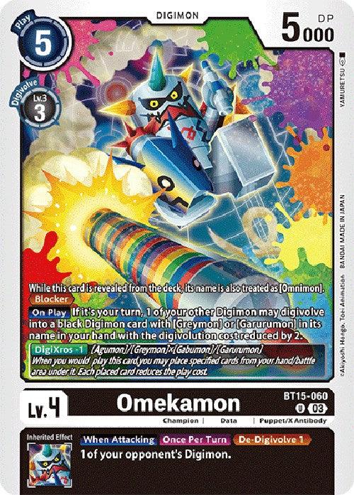 Omekamon [BT15-060] [Exceed Apocalypse] (ONLINE ORDER ONLY)